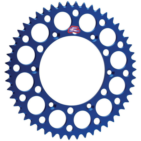 Cremalheira Alumínio RENTHAL ULTRALIGHT YAMAHA WR/WR-F/YZ/YZ-F 99-25 Azul