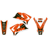 Kit de Autocolantes BLACKBIRD DREAM 4 para KTM SX/SX-F 05-06, EXC/EXC-F 05-07