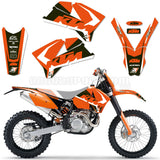 Kit de Autocolantes BLACKBIRD DREAM 4 para KTM SX/SX-F 05-06, EXC/EXC-F 05-07