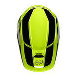 Capacete FOX V1 PRIX Preto/Amarelo Flúor 2020 - Tamanho XL