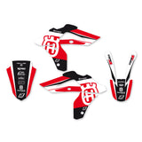Kit de autocolantes BLACKBIRD DREAM 4 para HUSQVARNA CR125 06-08 WR 06-13