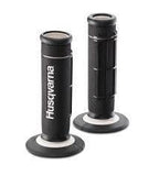 Punhos Originais HUSQVARNA Preto/ Branco Abertos