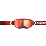 Óculos SCOTT FURY CHROME WORKS Vermelho/Laranja 2020
