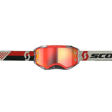 Óculos SCOTT FURY CHROME WORKS Vermelho/Preto/Laranja 2020