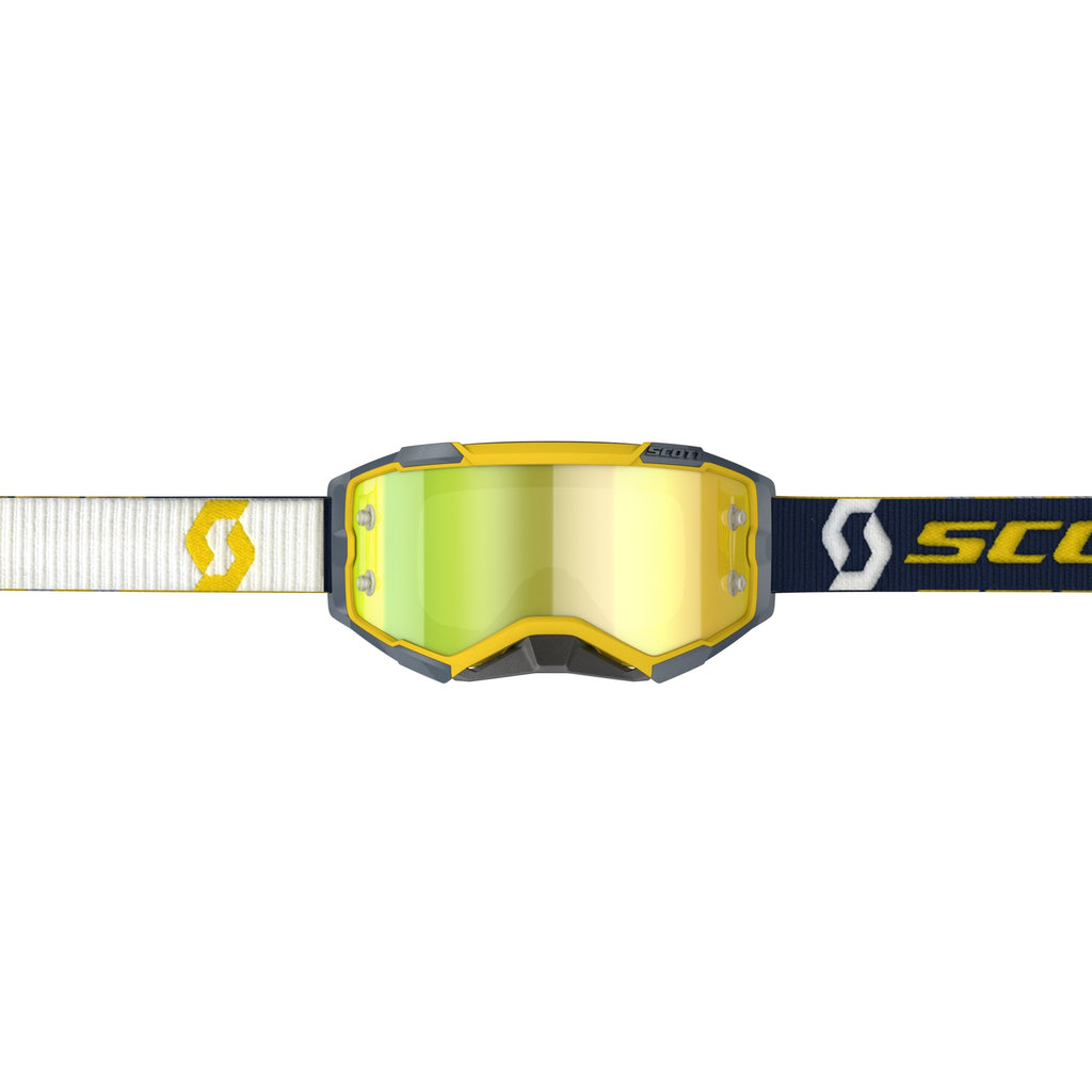 Óculos SCOTT FURY CHROME WORKS Amarelo/Azul 2020