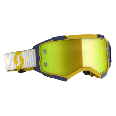 Óculos SCOTT FURY CHROME WORKS Amarelo/Azul 2020