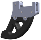 Protecção de Disco Traseiro CROSSPRO Alumínio/DTC HUSQVARNA TE/FE 22-24 Preto (BRAKTEC)