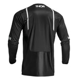 Camisola THOR PULSE MONO Preto/Branco 2023 costas