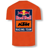 T-shirt RED BULL KTM RACING TEAM BACKPRINT Laranja 2022