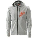 Sweat com fecho central e capuz KTM RADICAL ZIP HOODIE Cinza