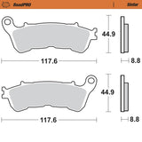 Pastilhas Travão Frente MOTO-MASTER SINTER ROADPRO HONDA XLV 700 TRANSALP 08-12 (Sistema ABS)