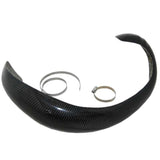 Protecção de Escape Carbono 4MX KTM EXC 250/300 17-19, HUSQVARNA TE 250/300 17-19