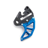 Protecção de Disco Traseiro Alumínio c/Suporte de Pinça 4MX para SHERCO ENDURO 06-.. Azul