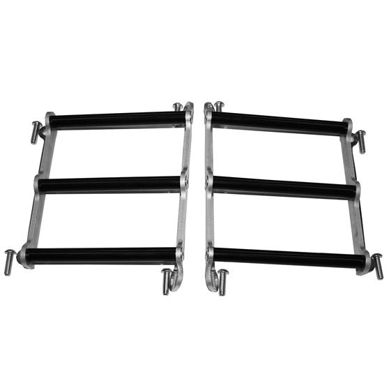 Protecções de Radiador 4MX para HUSQVARNA FC/TC 16-22, TC 250 17-22, FE/TE 17-23 Preto