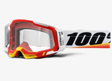 Óculos 100% RACECRAFT 2 ARSHAM RED 2023 (com Lente espelhada: 78,30€)