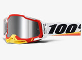Óculos 100% RACECRAFT 2 ARSHAM RED 2023 (com Lente espelhada: 78,30€)