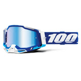 Óculos 100% RACECRAFT 2 BLUE 2021 (Lente espelhada)
