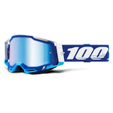 Óculos 100% RACECRAFT 2 BLUE 2021 (Lente espelhada)
