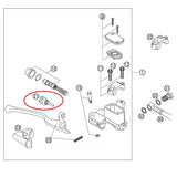 Parafuso Ajuste Manete de Travão Dianteiro KTM EXC/SX 2000-2004