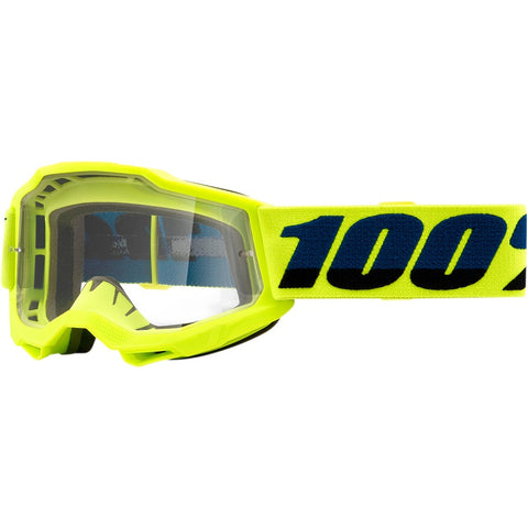 Óculos 100% ACCURI 2 FLUO YELLOW Junior - Criança