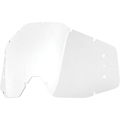 Lente Transparente 100% RACECRAFT, ACCURI e STRATA SPEEDLAB VISION SYSTEM