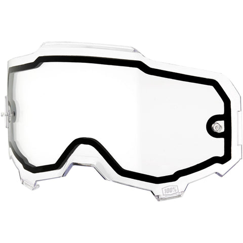Lente dupla transparente 100% ARMEGA