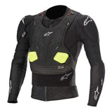 Peitoral Integral ALPINESTARS BIONIC PRO V2 Preto/Amarelo Flúor