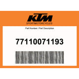 Raio 4.5x193 Original KTM/HUSABERG Roda 18`` Prata