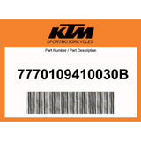 Protecções de suspensão KTM EXC/EXC-F/ SX/SX-F 2017-2019 Preto