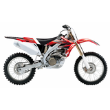 Kit de autocolantes e capa de assento BLACKBIRD DREAM 4 HONDA CRF 450R 05-08