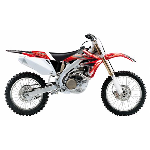 Kit de autocolantes e capa de assento BLACKBIRD DREAM 4 HONDA CRF 450R 05-08