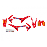 Kit de autocolantes BLACKBIRD RÉPLICA TEAM HRC HONDA 2022 CRF 250R 14-17 CRF 450R 13-16