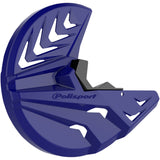 Protector de Disco e Pé de Forquilha POLISPORT YAMAHA YZ 125/250 08-25, YZ 250F 08-25, YZ 450F 08-25 Azul