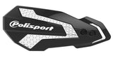 Protecções de Mãos POLISPORT MX FLOW Preto/Branco