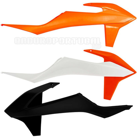 Tampas de Radiador/Depósito POLISPORT KTM SX/SX-F 19-22, EXC/EXC-F 20-23 (várias cores)