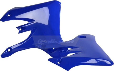 Tampas de Radiador/Depósito POLISPORT para YAMAHA  YZ 250F/450F 03-05, WR 250F/450F 05-06 Azul