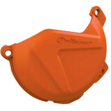 Protecção Tampa Embraiagem POLISPORT KTM EXC/SX 125/150/200 09-16, EXC-F/SX-F 250/350/450/500 12-16