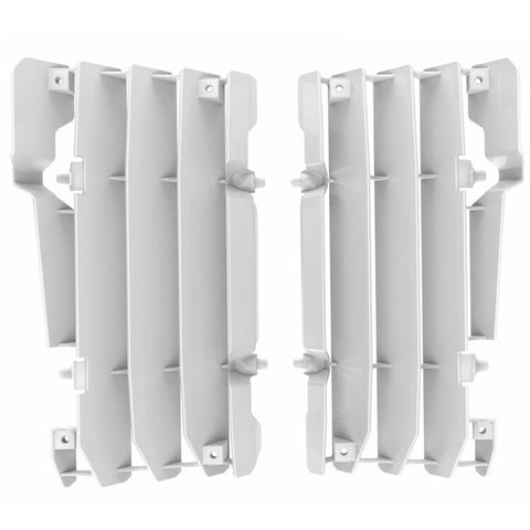 Deflectores de Radiador Polisport BETA 250/300 2T, RR 350/390/400/430/450/480/498 13-19 Branco
