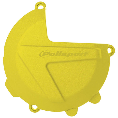 Protecção Tampa Embraiagem POLISPORT HUSQVARNA TC 250 17-22, TE 250/300 17-23 Amarelo