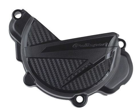 Protecção Tampa Ignição POLISPORT para KTM EXC-F 250 06-11 Preto