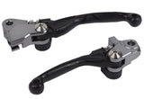 Par Manetes Articuladas INQUEBRÁVEIS POLISPORT PIVOT YAMAHA YZ 125/250 15-26, YZ 250F 09-26, YZ 450F 09-25 Azul ou Preto