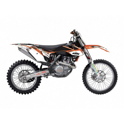 Kit de Autocolantes e Capa de Assento BLACKBIRD KTM TROPHY 2019 SX/SX-F 13-15, EXC/EXC-F 14-16