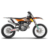 Kit de Autocolantes e Capa de Assento BLACKBIRD KTM TROPHY 2021 SX/SX-F 16-18, EXC/EXC-F 17-19