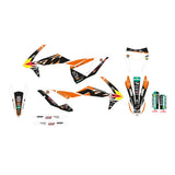 Kit de Autocolantes e Capa de Assento BLACKBIRD KTM TROPHY 2022 SX/SX-F 16-18, EXC/EXC-F 17-19