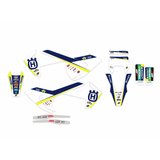 Kit de Autocolantes BLACKBIRD RÉPLICA TROPHY 19 para HUSQVARNA TC/FC 16-18, TE/FE 17-19