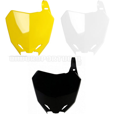 Placa Frontal POLISPORT SUZUKI RMZ 250 10-18, RMZ 450 08-17