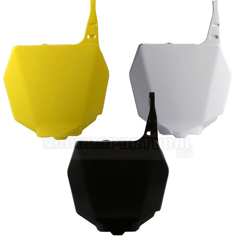 Placa frontal POLISPORT SUZUKI RM 125/250 01-08, RMZ 250 07-09, RMZ 450 05-07