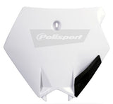 Placa Frontal POLISPORT para KTM SX 85 06-12 Branco