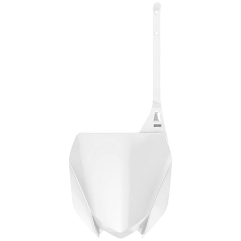 Placa Frontal POLISPORT YAMAHA YZ 125/250 22-25, YZ 250 F 19-23, YZ 450 F 18-22 Branco