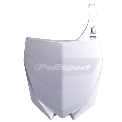 Placa Frontal POLISPORT YAMAHA YZ 125/250 15-21, YZ 250 F 10-18, YZ 450 F 10-17 Branco
